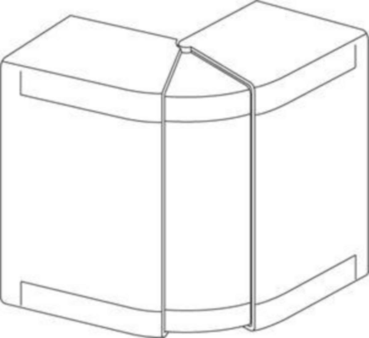 Ulkokulma Schneider Electric Thorsman TTI- - ULKOKULMA THORSMAN TTI-YH123 VALKOINEN