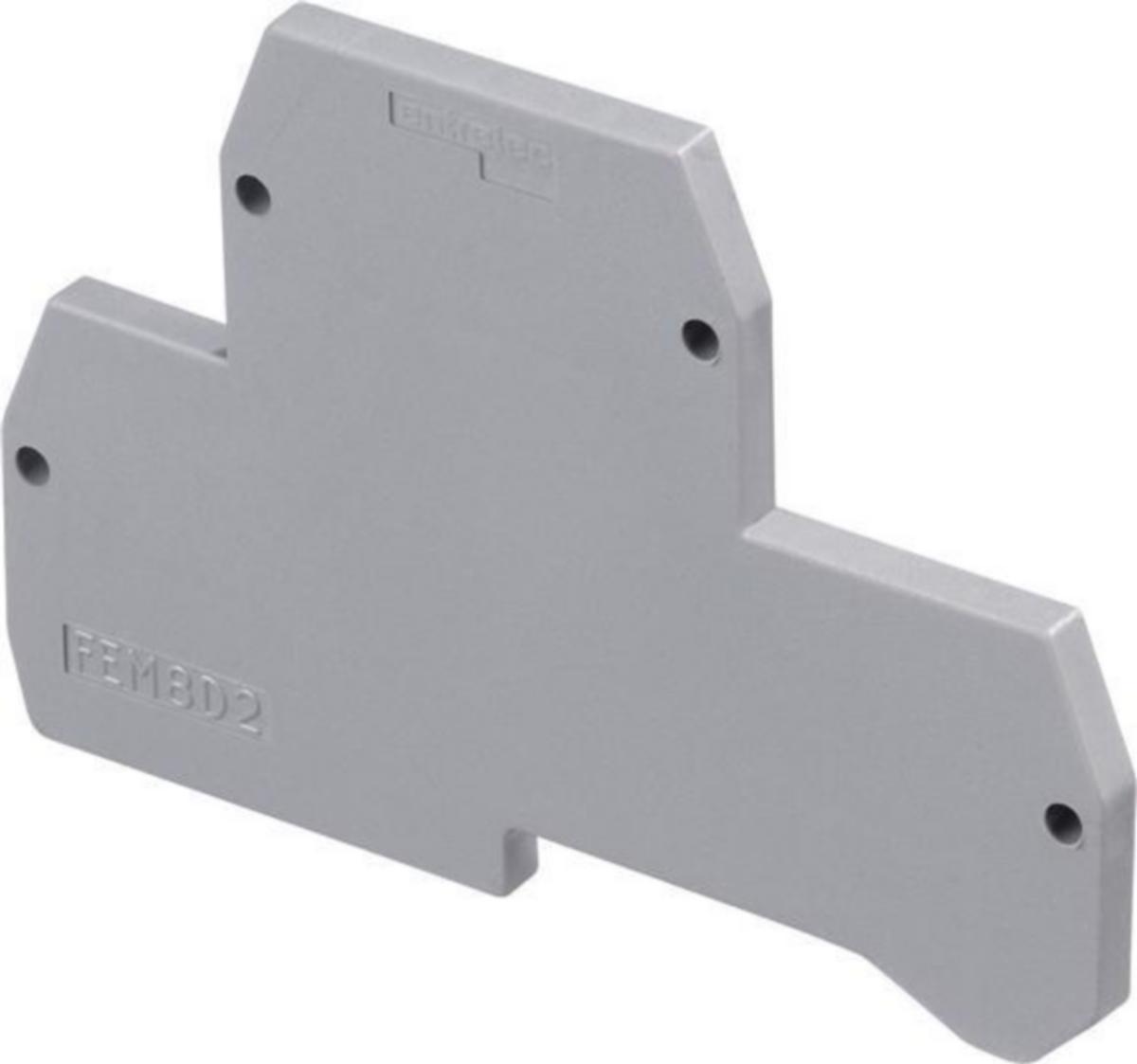 Päätylevy TE / ABB Entrelec -liittimet - PÄÄTYLEVY TE/ABB ENTRELEC 1,5MM, M 4/8.D2.SF