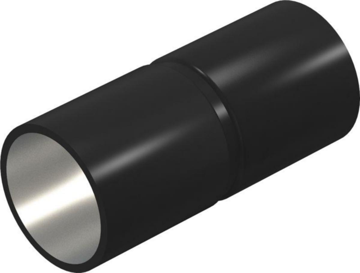 Jatkomuhvi OBO VBS SV, teräs musta - JATKOMUHVI METALLI VBS SV25W SW. MUSTA. M25. 60mm