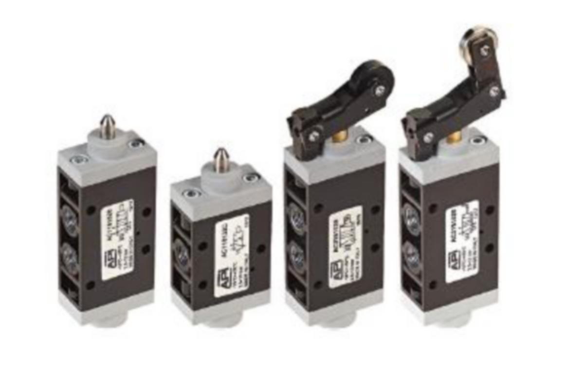 Mekaanisesti ohjattu venttiili Dunlop Hiflex - 3/2-VENTTIILI TAPPI-JOUSI DH 33-AC118132C