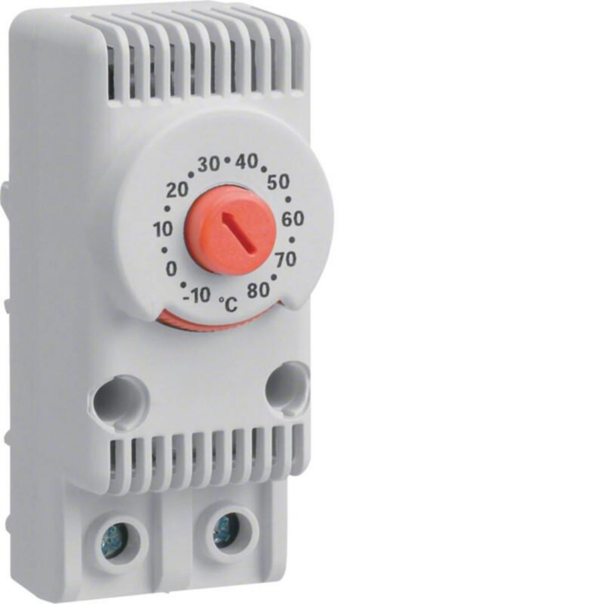 Termostaatti Hager Orion plus - TERMOSTAATTI ORION PLUS FL258Z -10/+80 1A 10A DIN