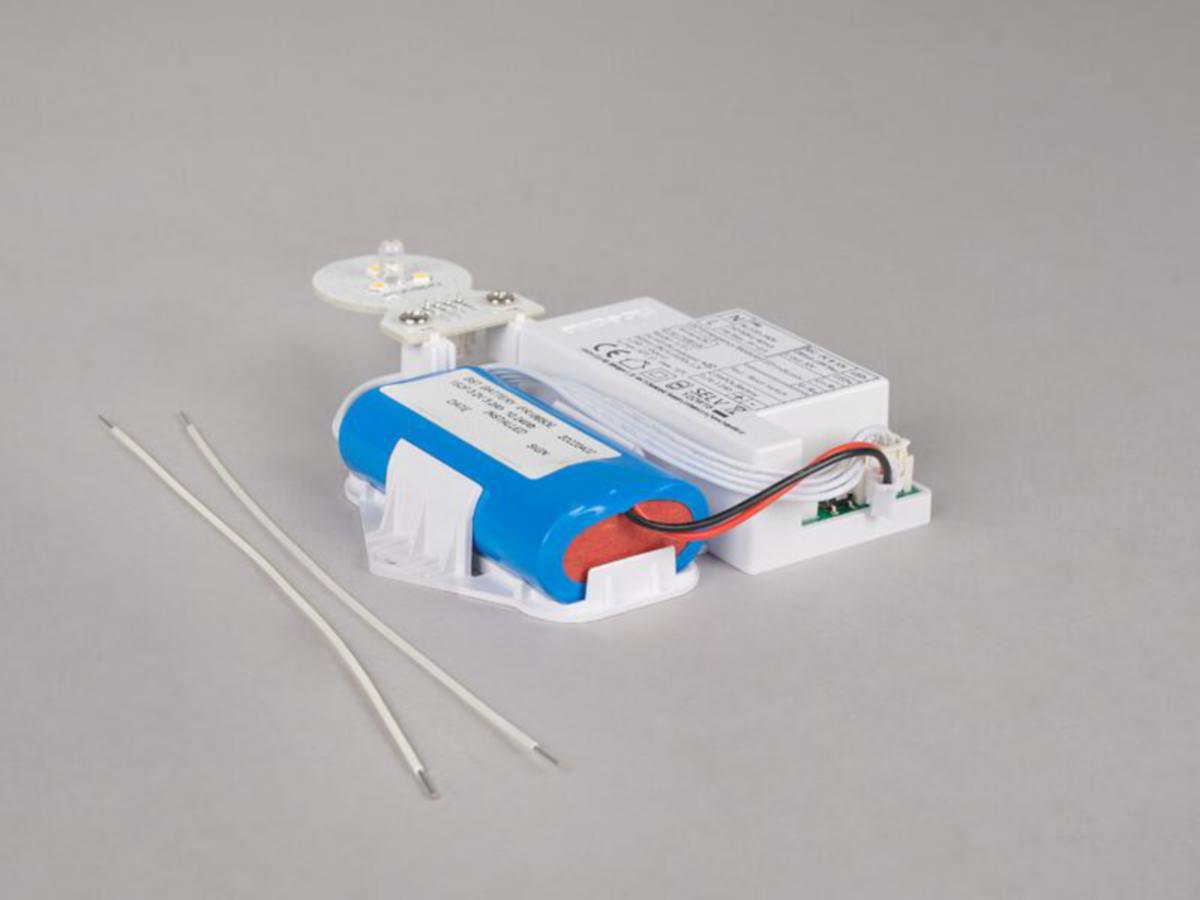 Valaisimen turvavaloyksikkö Hide-a-lite Moon Slim - LISÄTARVIKE MOON SLIM HÄTÄVALAISINMODULI MOON SLIM