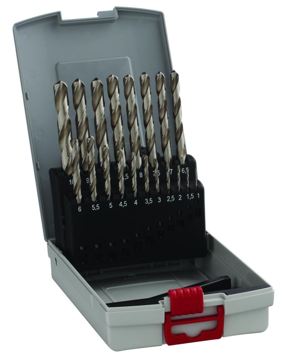 Metalliporanteräsarja Bosch HSS-G 19osaa - METALLIPORANTERÄSARJA BOSCH 19-OS PROBOX HSS-G