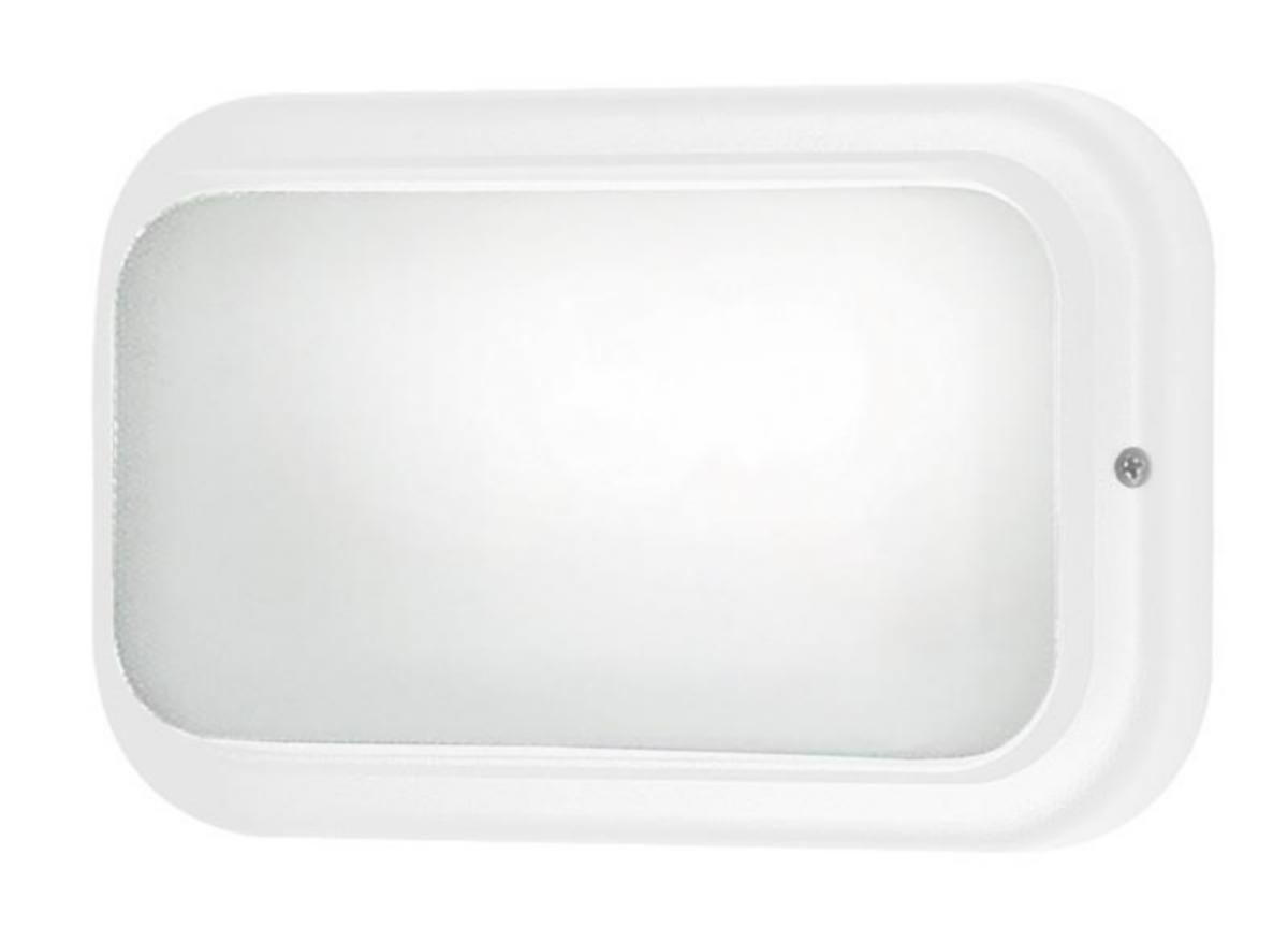 Seinävalaisin ulko Airam Kappa LED - SEINÄVALAISIN ULKO KAPPA IP55 IK03 9W/830 GLFR WH