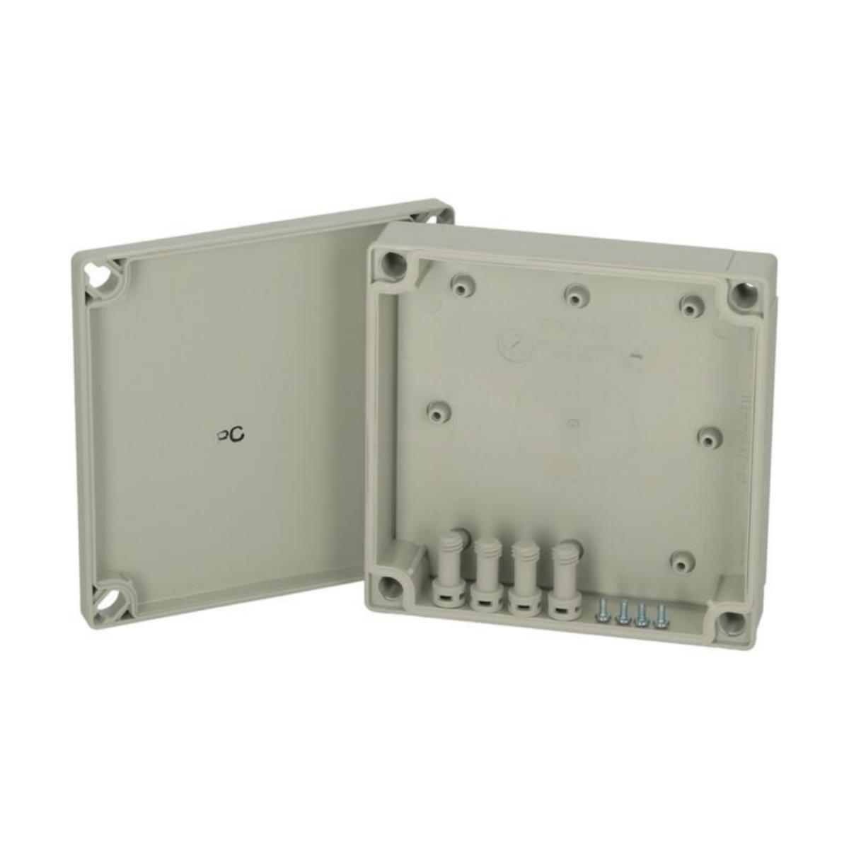 Asennuskotelo PC Fibox MNX 130x130 - ASENNUSKOTELO PC FIBOX PC 125/35 LG