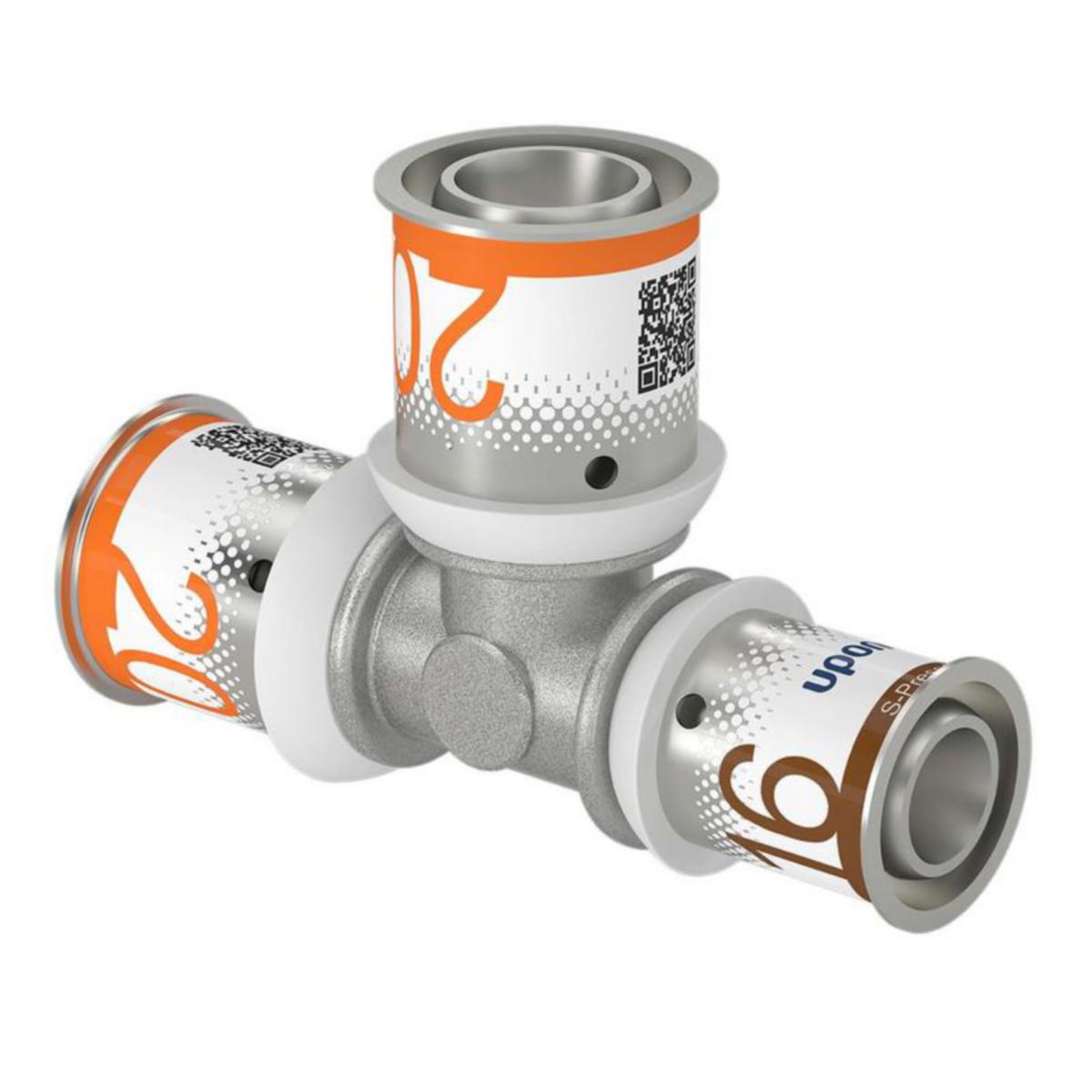 Puristus T-haara Uponor S-Press Plus - PURISTUS T-HAARA S-PRESS PLUS UPONOR 20-20-16