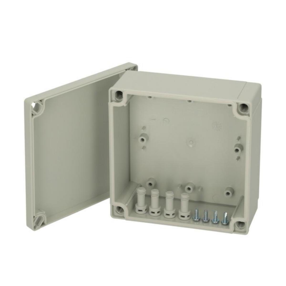 Asennuskotelo PC Fibox MNX 130x130 - ASENNUSKOTELO PC FIBOX PC 125/60 HG