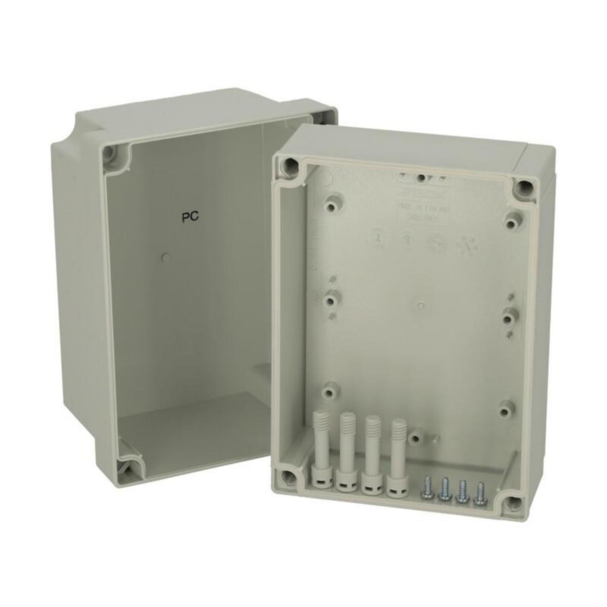 Asennuskotelo PC Fibox MNX 180x130 - ASENNUSKOTELO PC FIBOX PC 150/125 HG