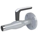 Palloventtiili Vexve HST hitsattava laipoin PN40