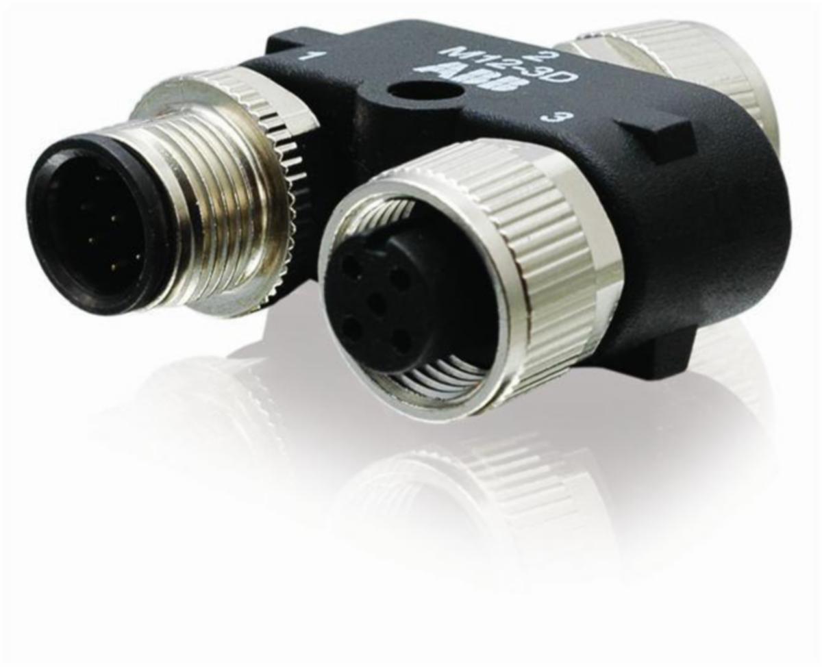 Adapteri ABB Jokab Safety - ADAPTERI JOKAB SAFETY M12-3D M12 Y-LIITINHAARA