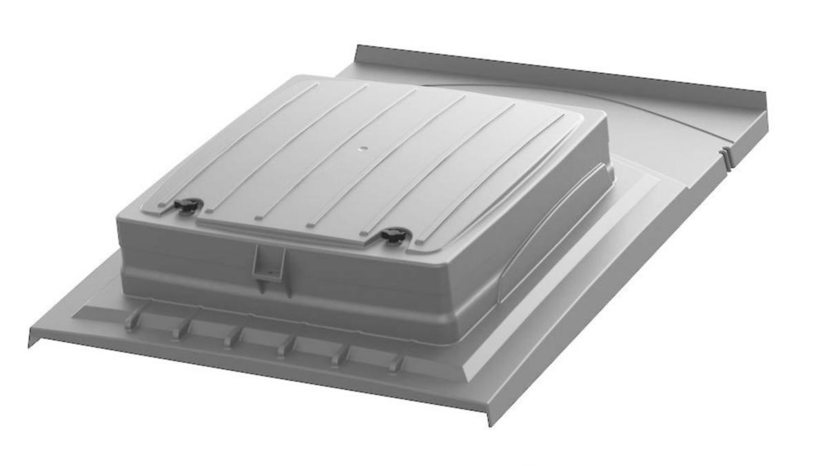 Kattoluukku Vilpe Uniroof - KATTOLUUKKU PELTI/TIILI VILPE 738851 UNIROOF VHARM