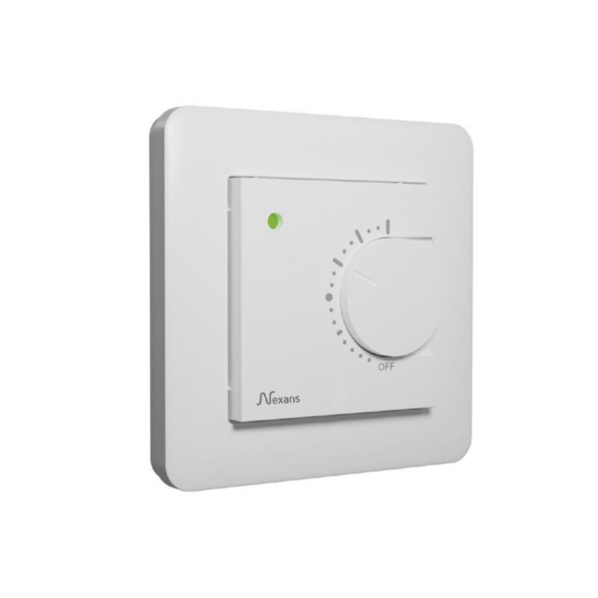 Yhdistelmätermostaatti Nexans Axjo TR+ - YHDISTELMÄTERMOSTAATTI NEXANS N-COMFORT TR+