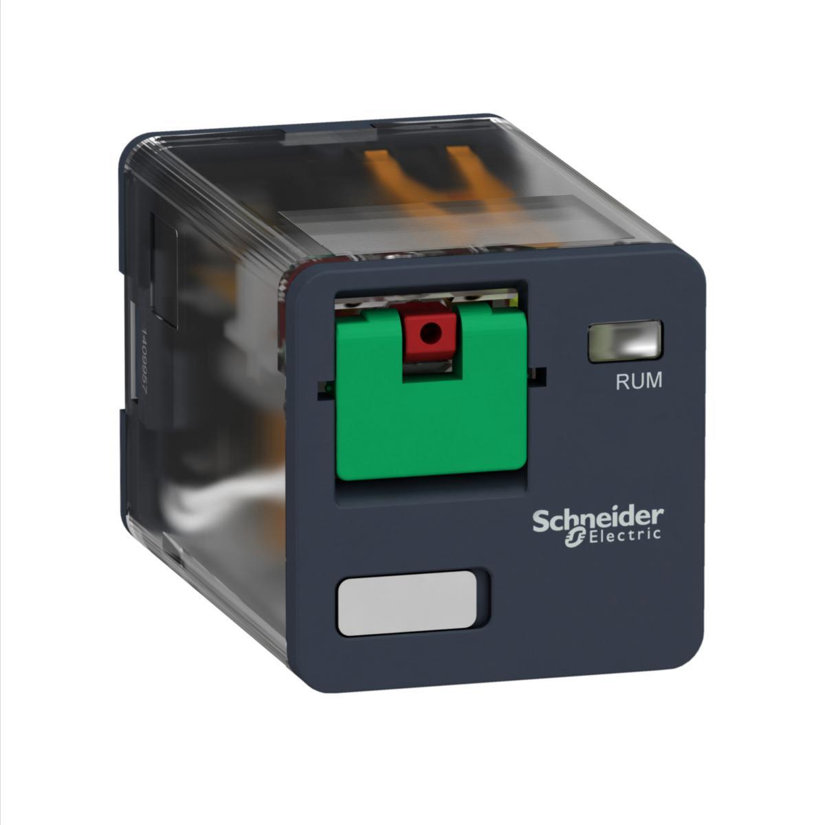 Pistokantarele Schneider Electric Zelio - PISTOKANTARELE ZELIO RUMC31B7 24VAC 3C/O 10A 11NAP