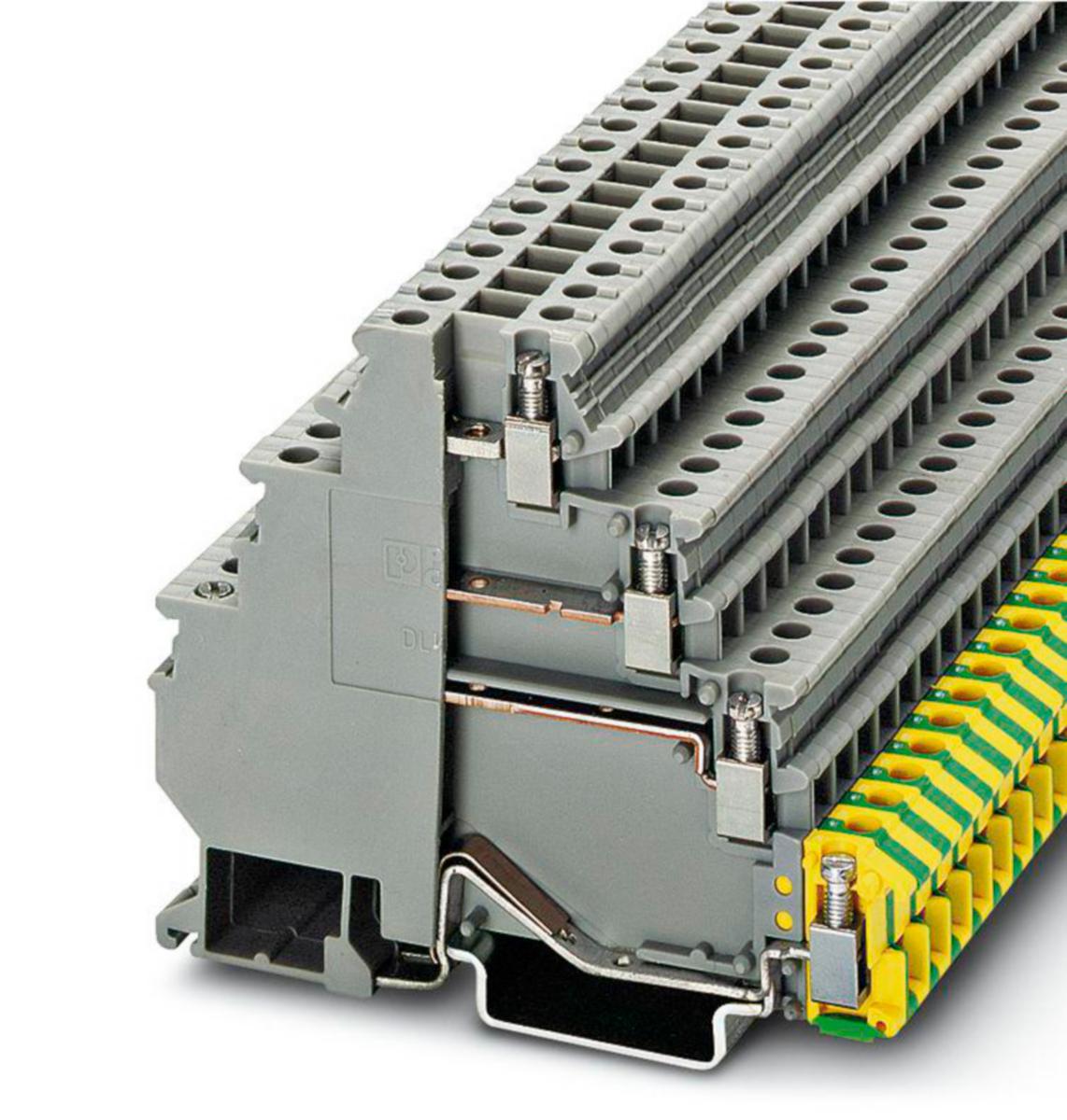 Maadoitusliitin DLK Phoenix Contact - LIITIN PHOENIX DLK 2.5-PE