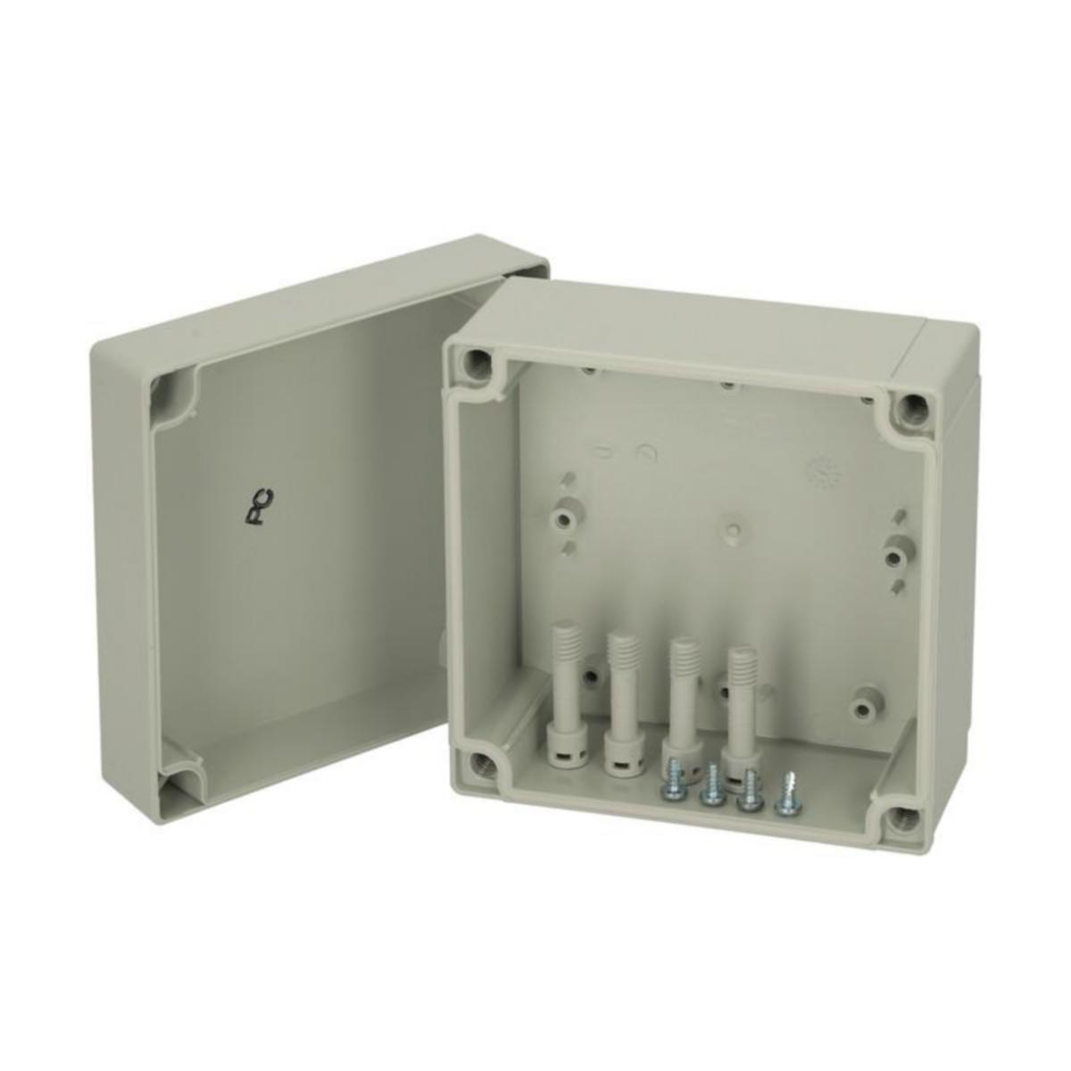 Asennuskotelo ABS Fibox MNX 130x130 - ASENNUSKOTELO ABS FIBOX ABS 125/75 HG
