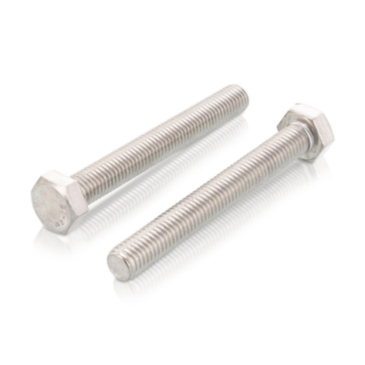 Kuusioruuvi ISO 4017 A2 RST täyskierre - KUUSIORUUVI TÄYSKIERRE RST M8X16 ISO 4017 A2-70 200KPL