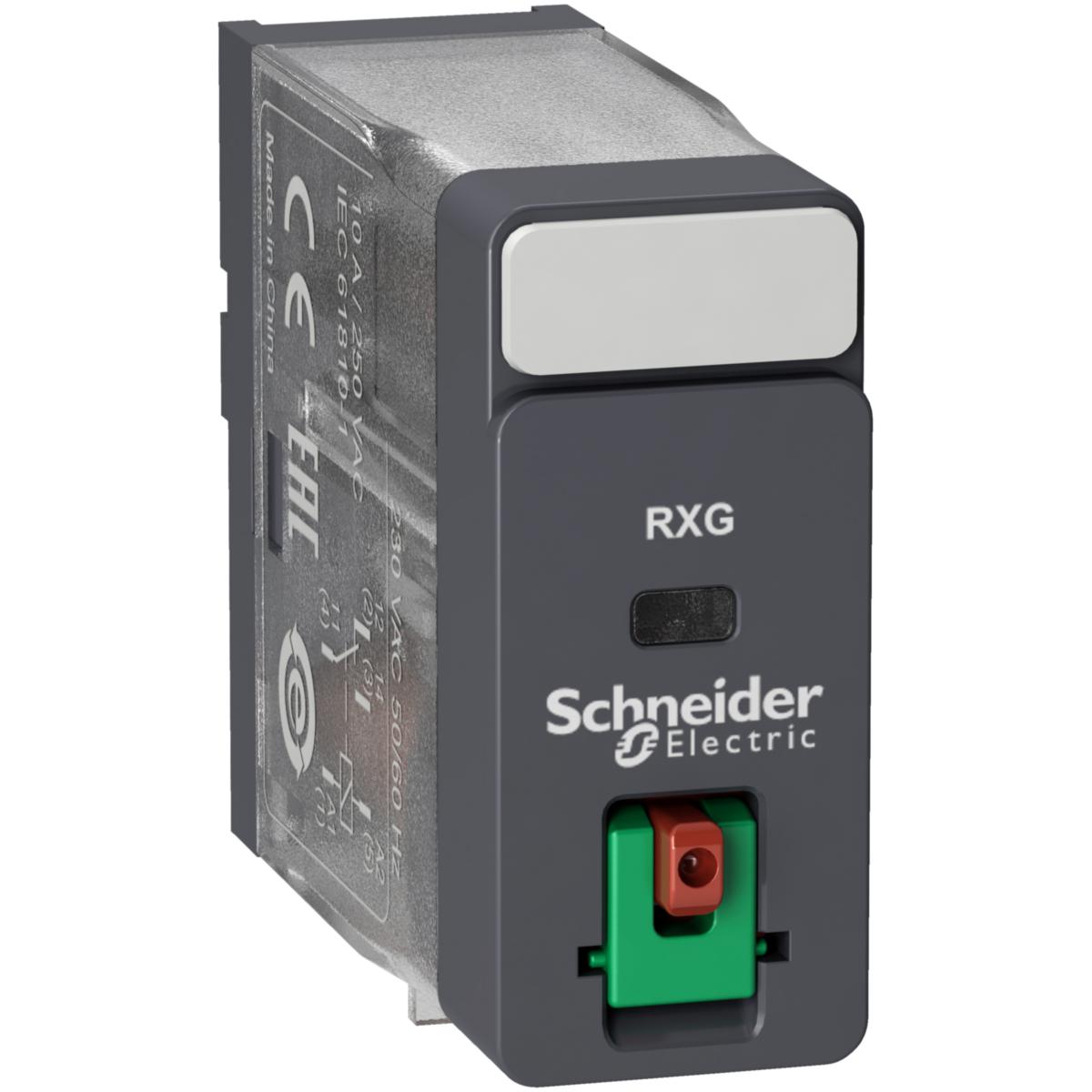 Pistokantarele Schneider Electric Zelio - PISTOKANTARELE ZELIO RXG11B7 24VAC 1 C/O 10A LUK