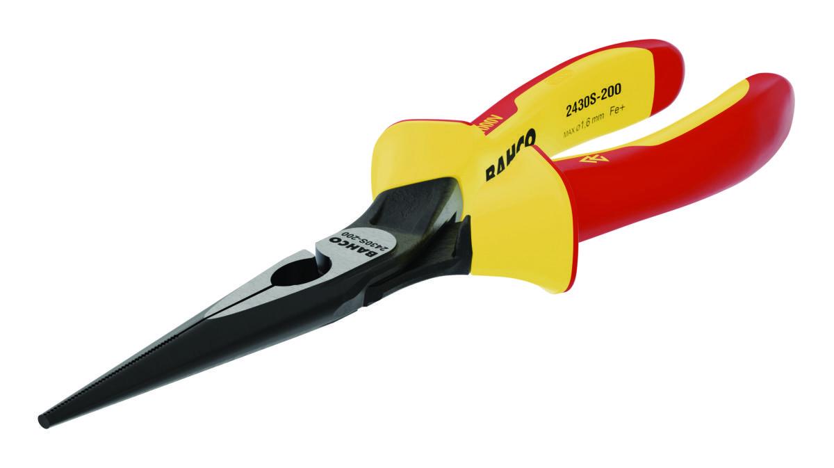 Kärkipihdit Bahco 2430S leikkurilla eristetyt - KÄRKIPIHDIT 1000V LEIKKURIL. BAHCO 2430S-200MM