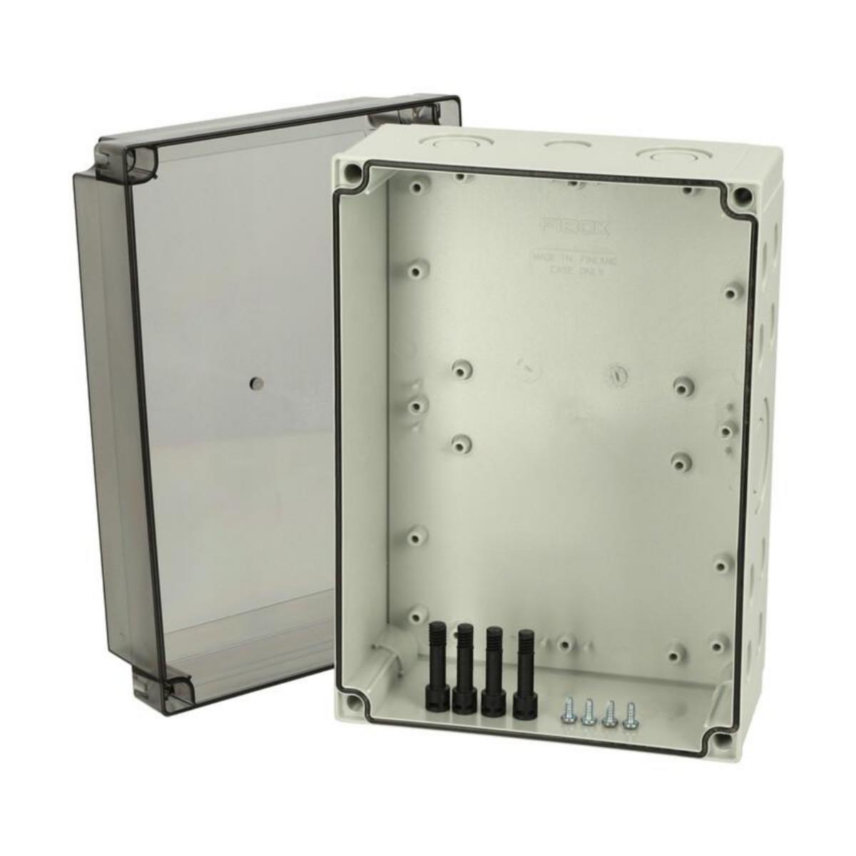 Asennuskotelo PCM Fibox MNX 255x180 - ASENNUSKOTELO PC FIBOX PCM 200/125 XT