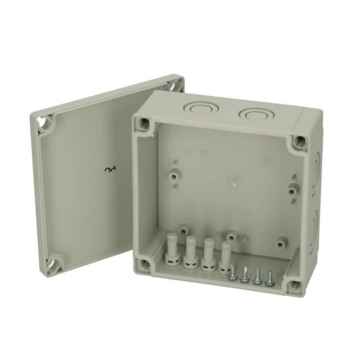 Asennuskotelo PCM Fibox MNX 130x130 - ASENNUSKOTELO PC FIBOX PCM 125/60 G