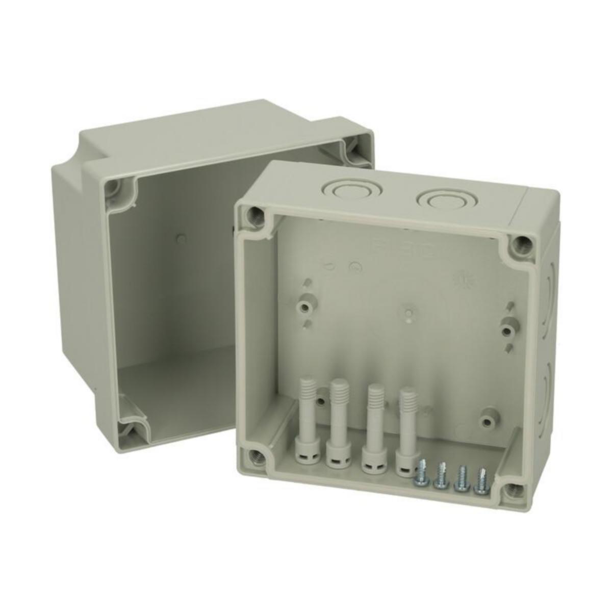 Asennuskotelo PCM Fibox MNX 130x130 - FIBOX KOTELO MNX PCM 125/125G 130x130x125