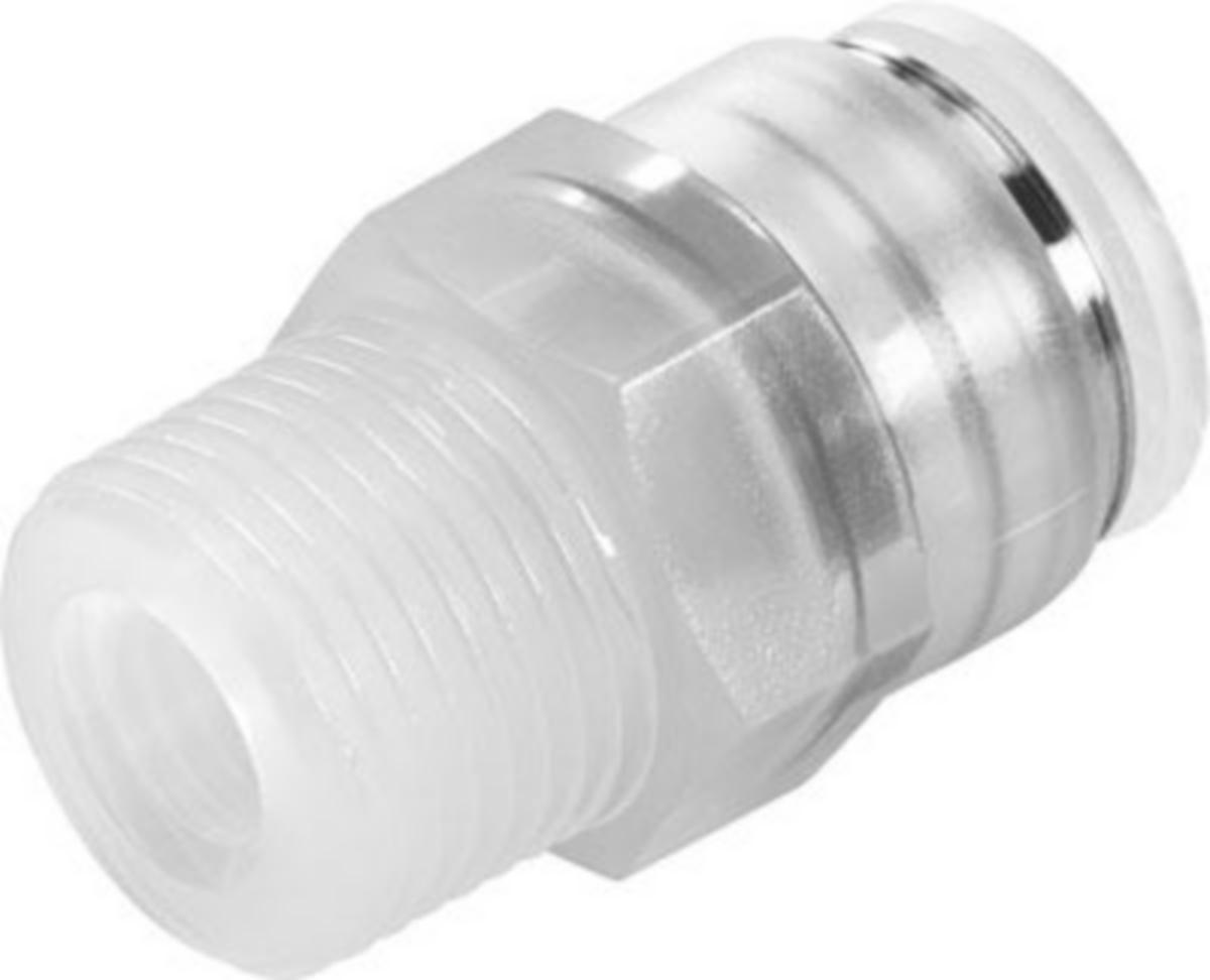 Suorapistoliitin polymeeri Festo NPQP-D - PISTOLIITIN 133042 FESTO NPQP-D-R14-Q4-FD-P10