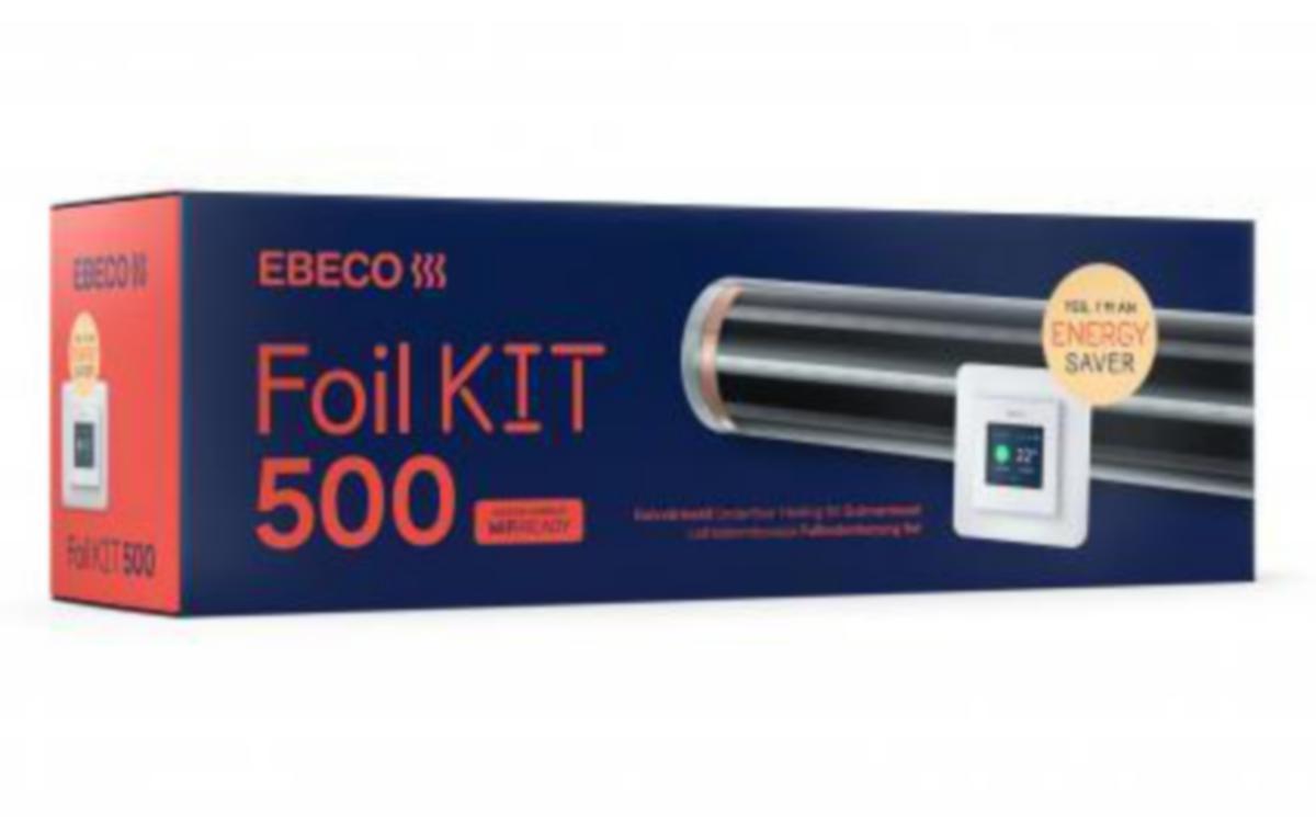 Lämmityselementti Ebeco Foil KIT 500 - LÄMMITYSELEMENTTI EBECO FOIL KIT 500 TÄYDENNYS 100CM