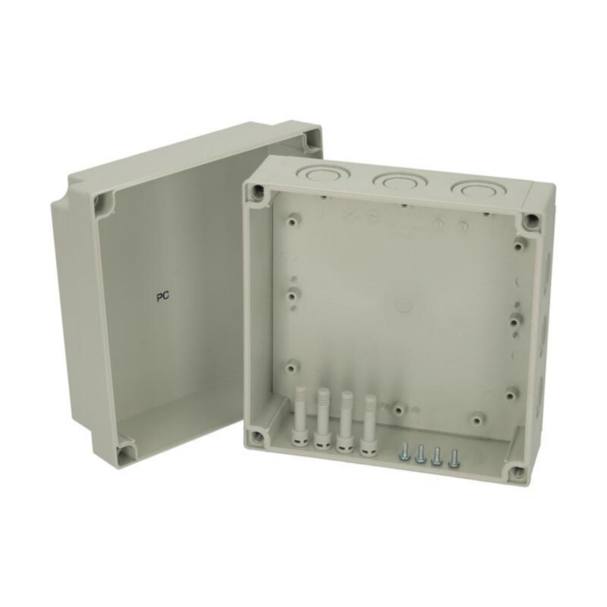 Asennuskotelo PCM Fibox MNX 180x180 - FIBOX KOTELO MNX PCM 175/100 G 180x180x100