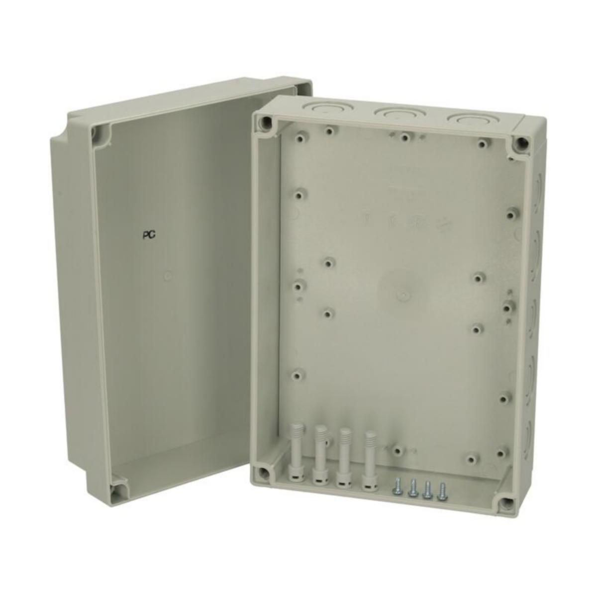 Asennuskotelo PCM Fibox MNX 255x180 - ASENNUSKOTELO PC FIBOX PCM 200/100 G 225x180x100