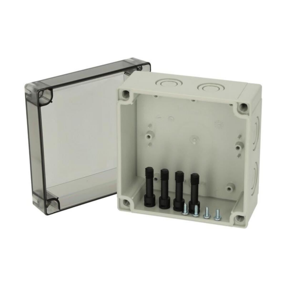 Asennuskotelo PCM Fibox MNX 130x130 - ASENNUSKOTELO PC FIBOX PCM 125/75 T