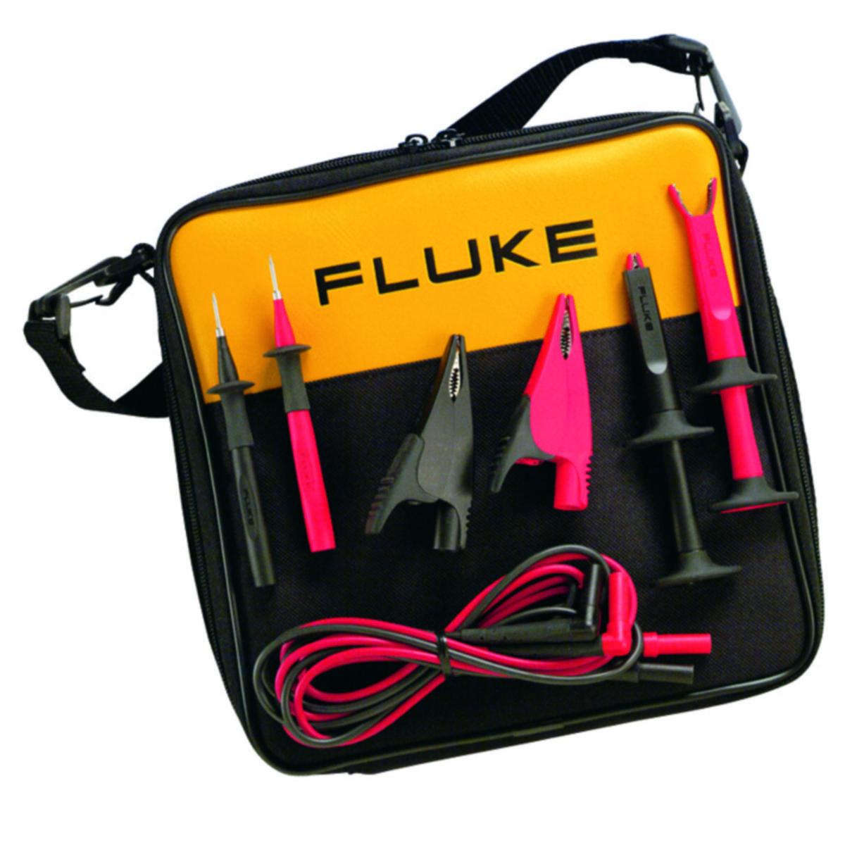Mittapääsarja TLK220 EUR SureGrip, Fluke - JOHTOSARJA ACC FLUKE TLK220 EUR TEOLLISUUS