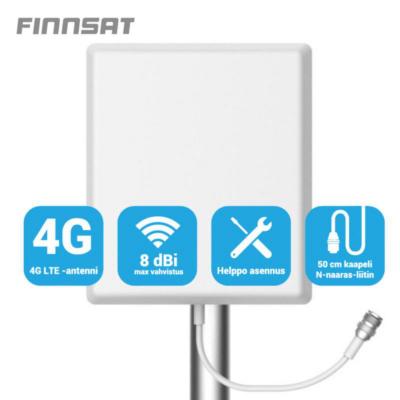 ANTENNI FINNSAT 3G/4G/GSM PANEELI 50CM NF