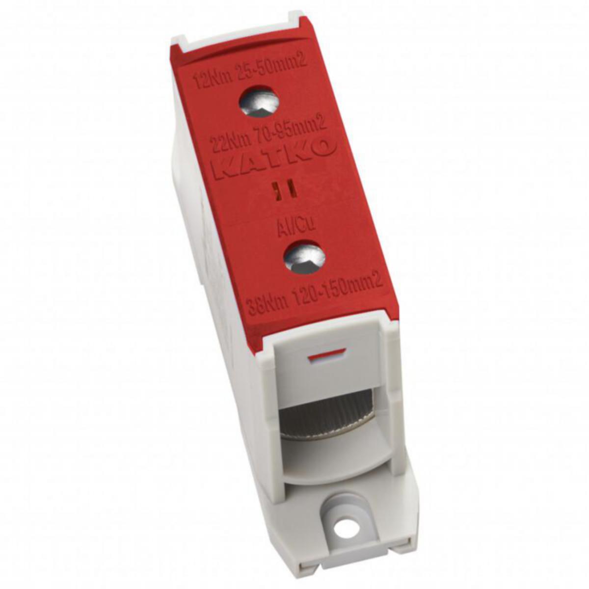 Riviliitin Katko ConnectSafe KL - RIVILIITIN KL 1XAL/CU 25-150MM² PUNAINEN