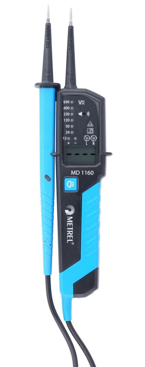 Jännitteenkoetin MD 1160 Metrel - JÄNNITTEENKOETIN METREL MD 1160