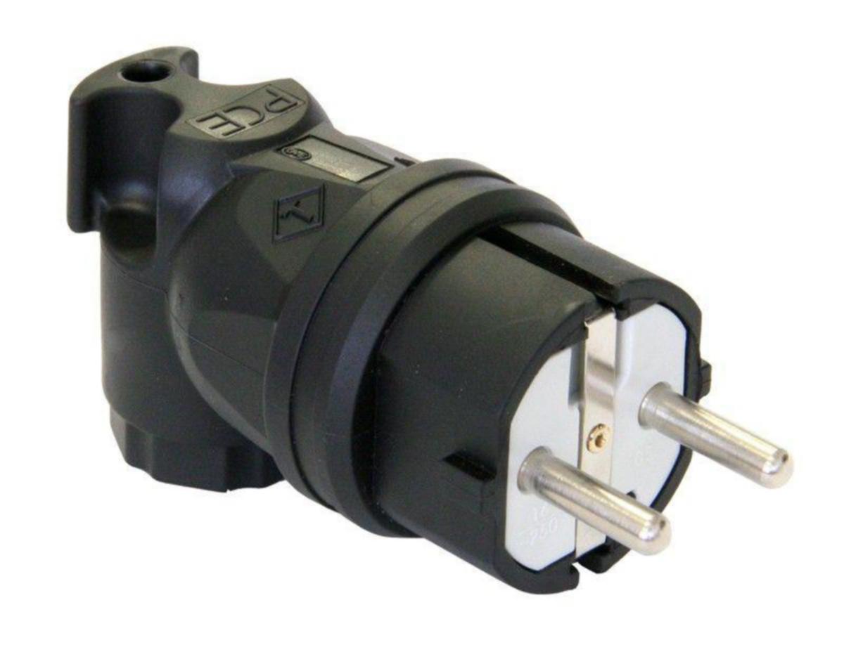 Pistotulppa PCE Taurus kulma - PISTOTULPPA TAURUS KULMA KUMI MUSTA (2.5mm2) IP44