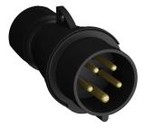 Voimapistotulppa Amphenol Easy & Safe Black