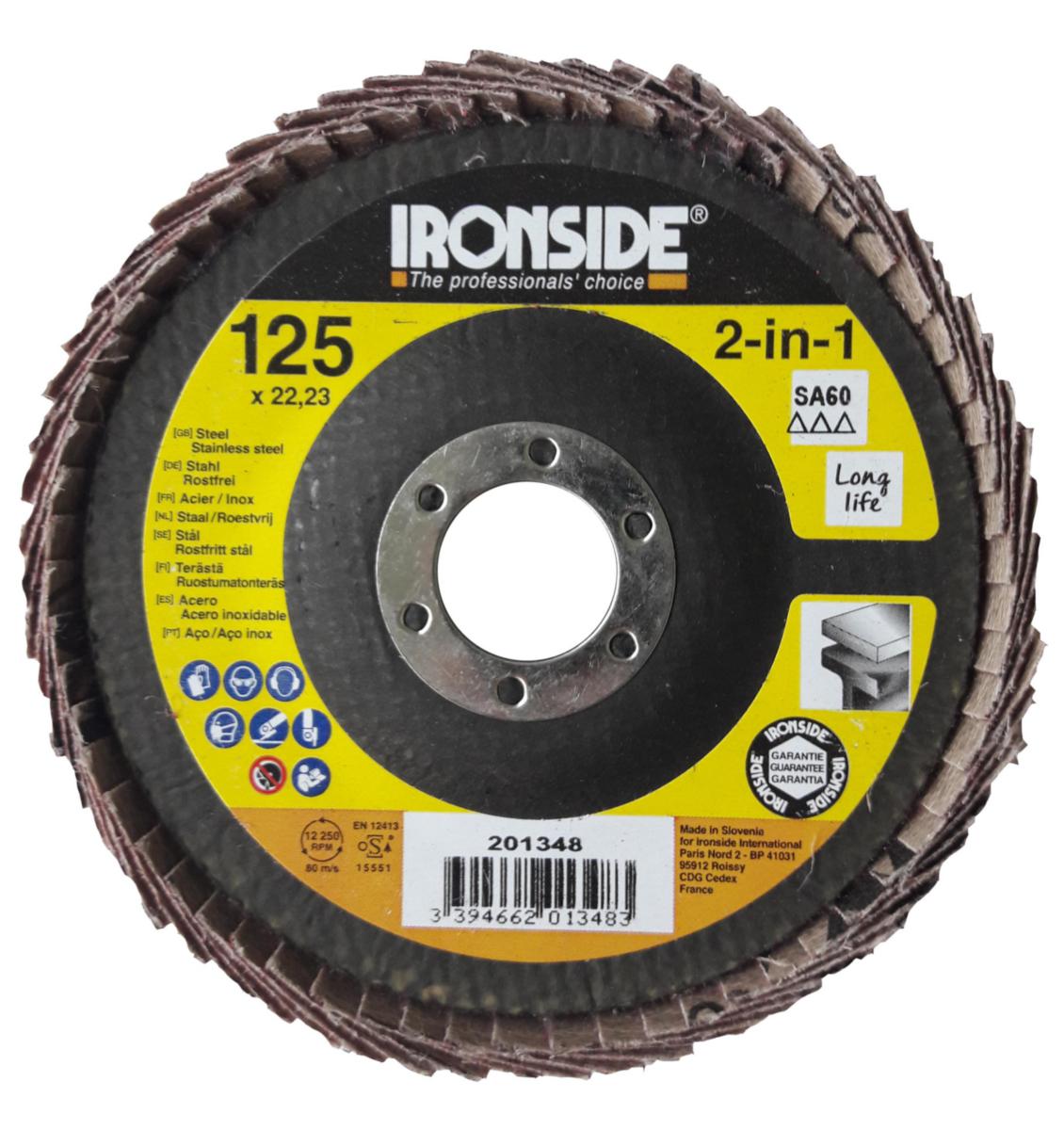 Lamellilaikka Ironside taivutettu - LAMELLILAIKKA 125X22MM IRONSIDE 201348