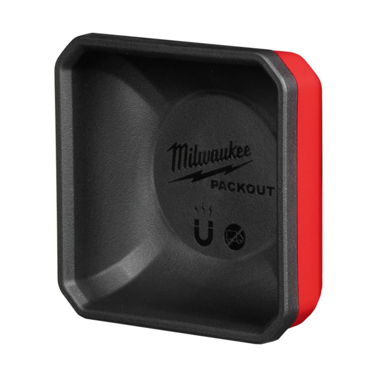 Säilytyskori Milwaukee Packout magneetti - SÄILYTYSKORI MILWAUKEE MAG 10X10CM PACKOUT