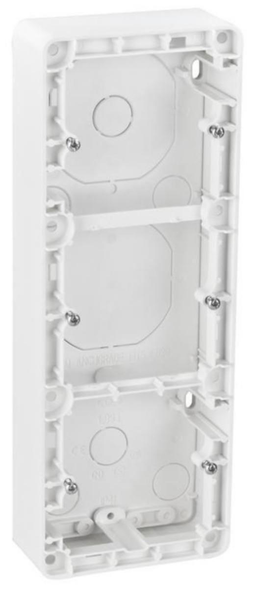 Pinta-asennuskehys ELKO RS16 3-os kojeelle - PINTAKEHYS ELKO RS16 3OS/IP20/84MM VAL H=35MM