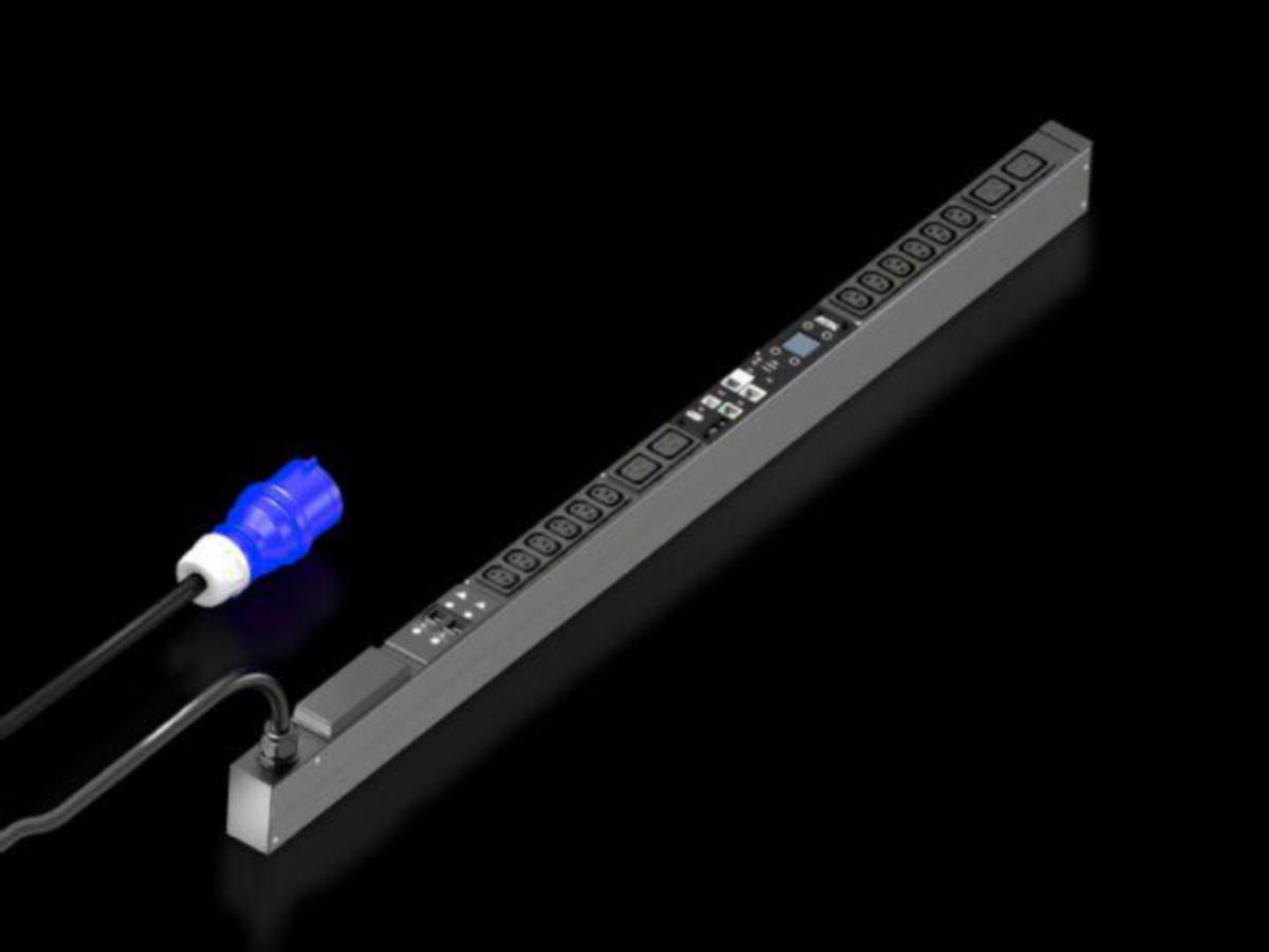 Virranjakeluyksikkö PDU Managed Rittal VX IT - VIRRANJAKELUYKSIKKÖ PDU RITTAL PDU MANAGED 32A/1 CEE 12XC13+4