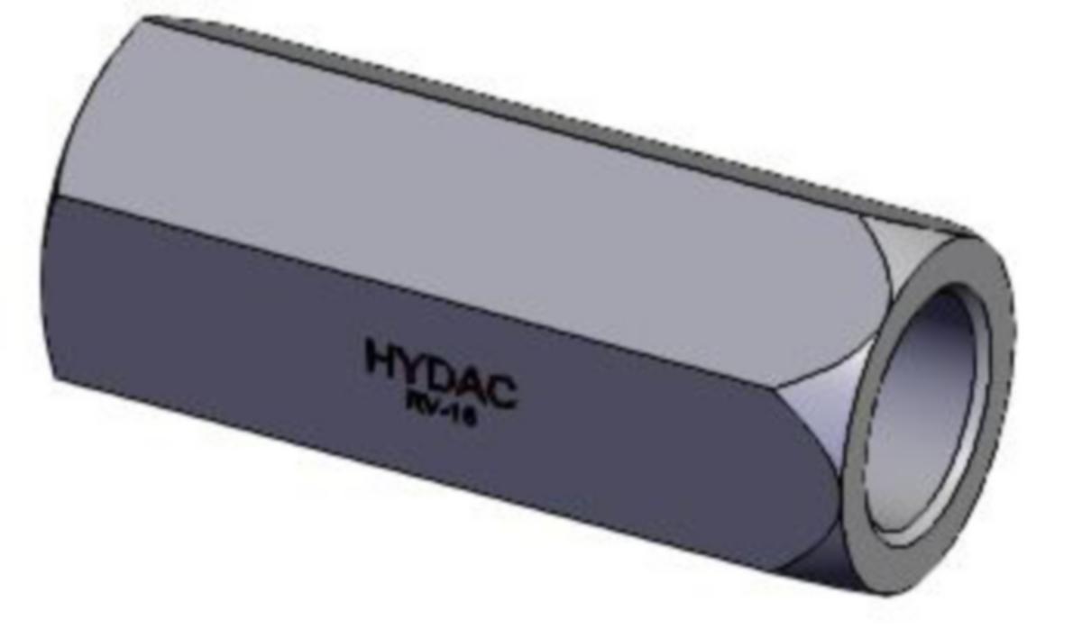 Vastaventtiili Hydac RV-16 - VASTAVENTTIILII 705838 HYDAC RV-16-01.1/0