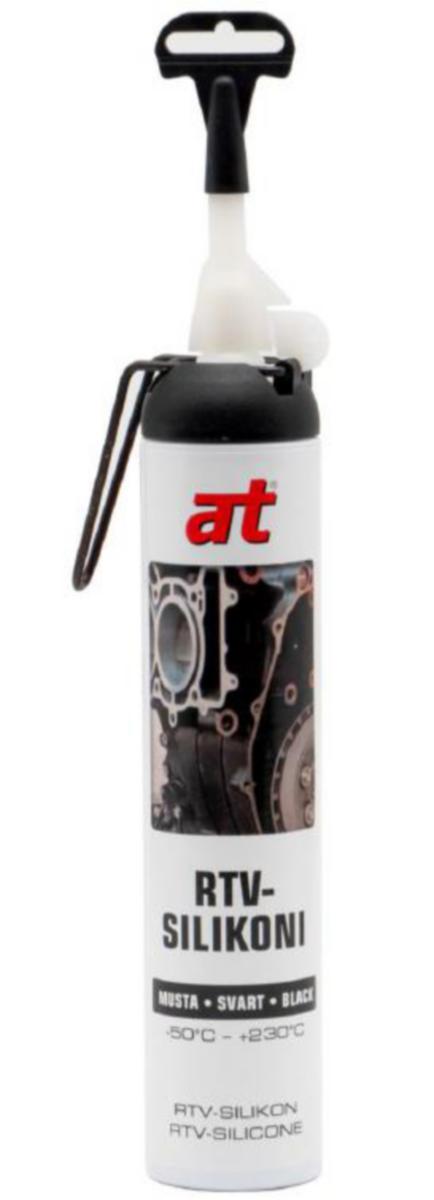 RTV-silikoni AT-tuote 3351, 3352 - RTV-SILIKONI PAINEPAKKAUS AT-3351 210ML MUSTA