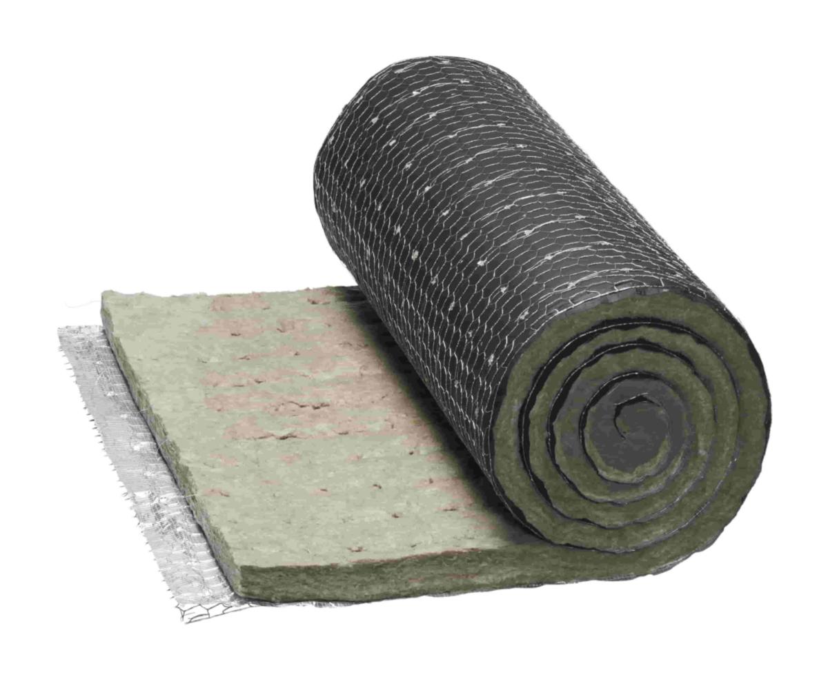 Verkkomatto Rockwool CONLIT FIREMAT COMFORT (palo) - VERKKOMATTO PALO ROCKWOOL CONLIT FM EI60 70MM 2.5M2