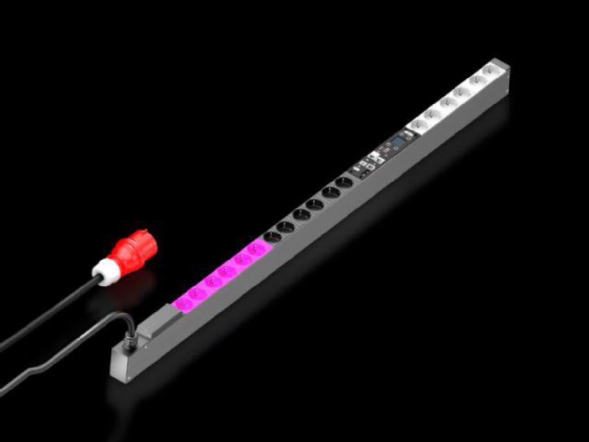 Virranjakeluyksikkö PDU Managed Rittal VX IT - VIRRANJAKELUYKSIKKÖ PDU RITTAL PDU MANAGED 16A/3 CEE 18XCEE7/