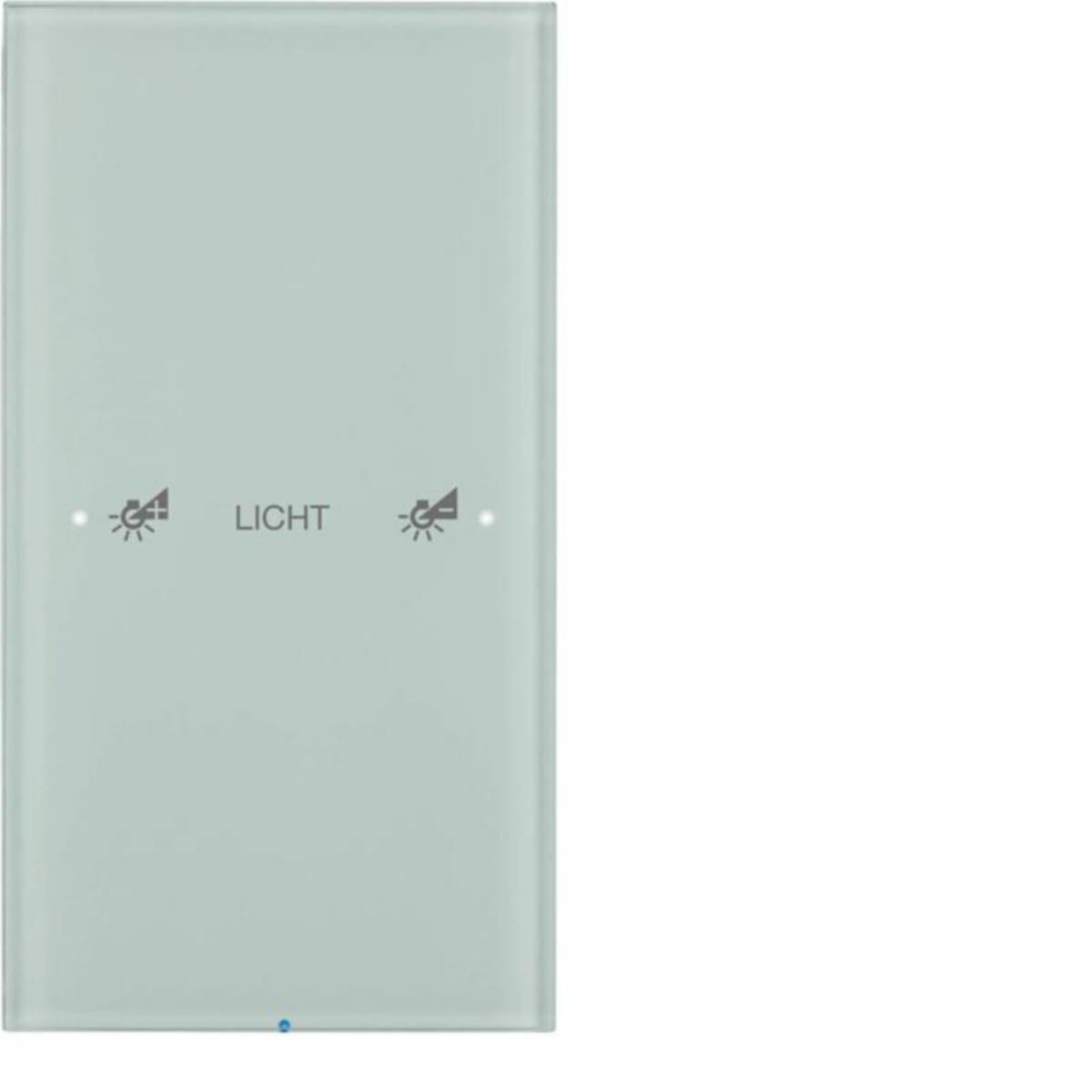 Painike KNX Hager R.3 - PAINIKE KNX R.3 1OS. LISÄT. OP. LASI VAL
