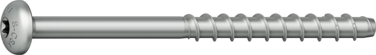 Betoniruuvi Sormat S-CSA P kupukanta HST - BETONIRUUVI KUPUKANTA HST SORMAT S-CSA P A4 6X100 TX30