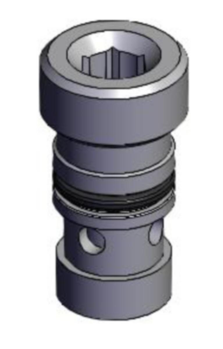 Vaihtovastaventtiili Hydac WVE-R 1/8 - SHUTTLE VALVE 710125 HYDAC WVE-R1/8-010