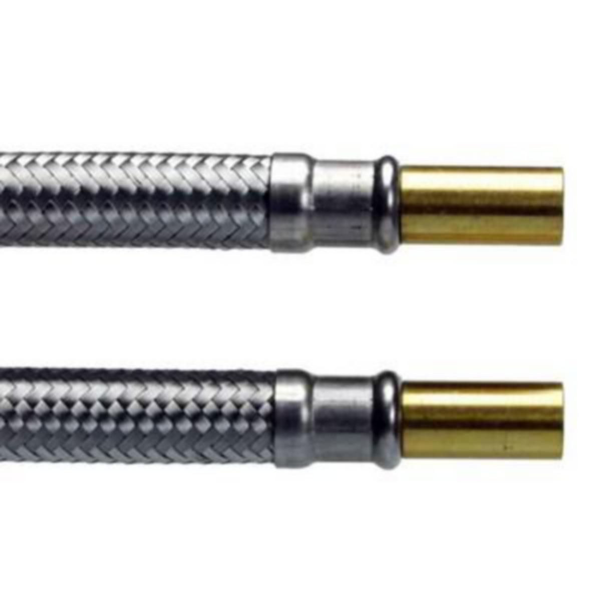Liitäntäletkut Neopex a-collection - KYTKENTÄLETKU, KÄYTTÖVESI DN25 RST/SILICON L=400 MM 28X28 MM