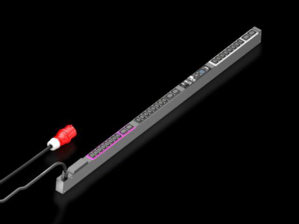 Virranjakeluyksikkö PDU Managed Rittal VX IT - VIRRANJAKELUYKSIKKÖ PDU RITTAL PDU MANAGED 16A/3 CEE 24XC13+6