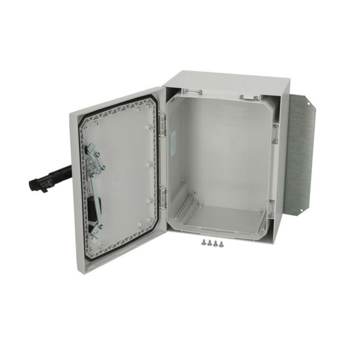 Asennuskotelo PC Fibox 403021 Arca IEC - ASENNUSKOTELO PC FIBOX ARCA 403021S 400x300x210mm IP66 HA